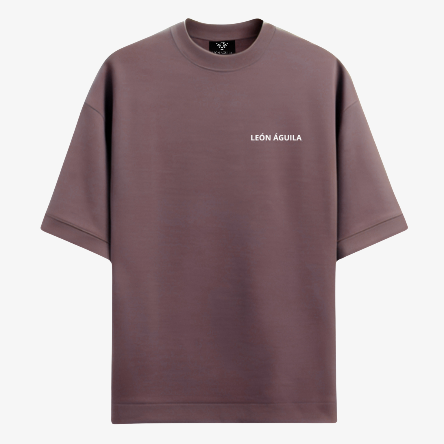 Brown Tee with print