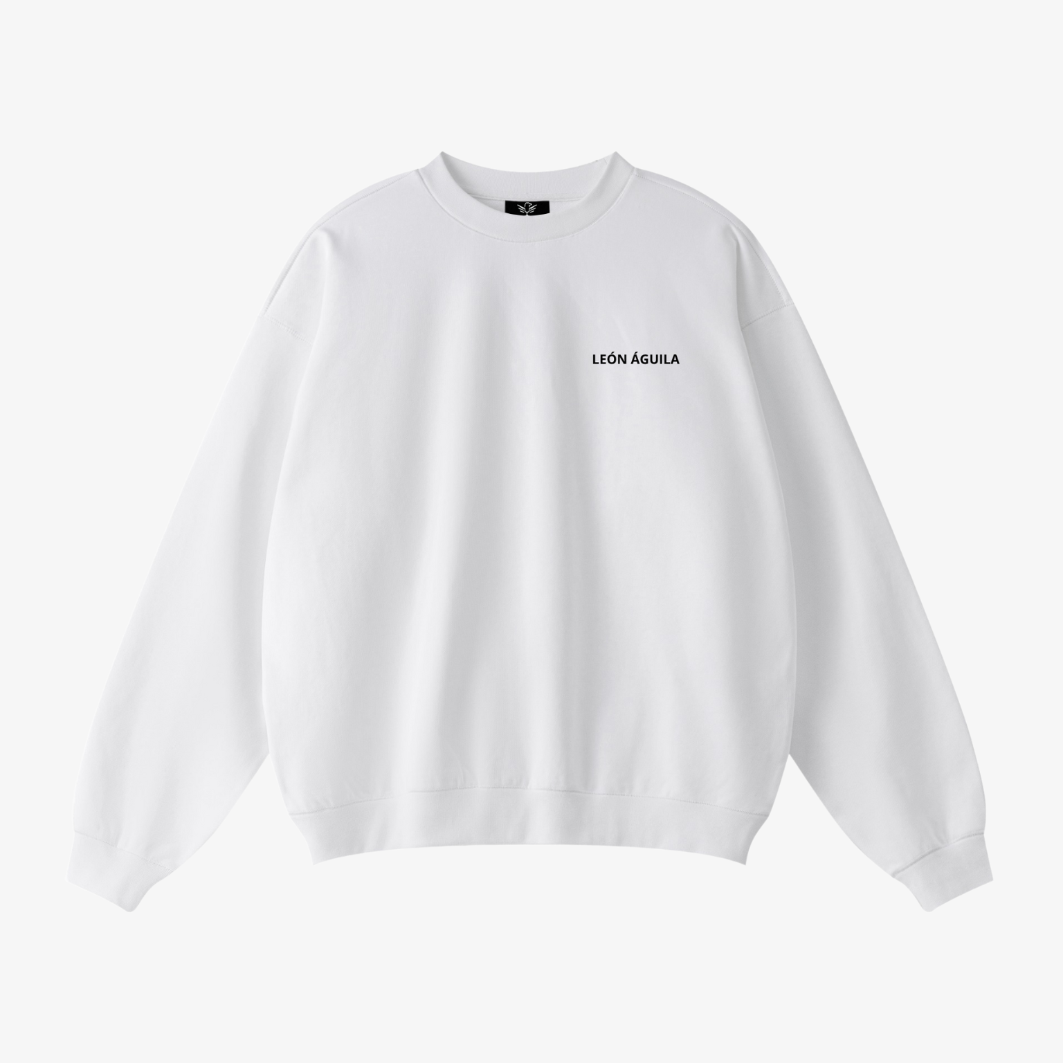White Signature Sweater