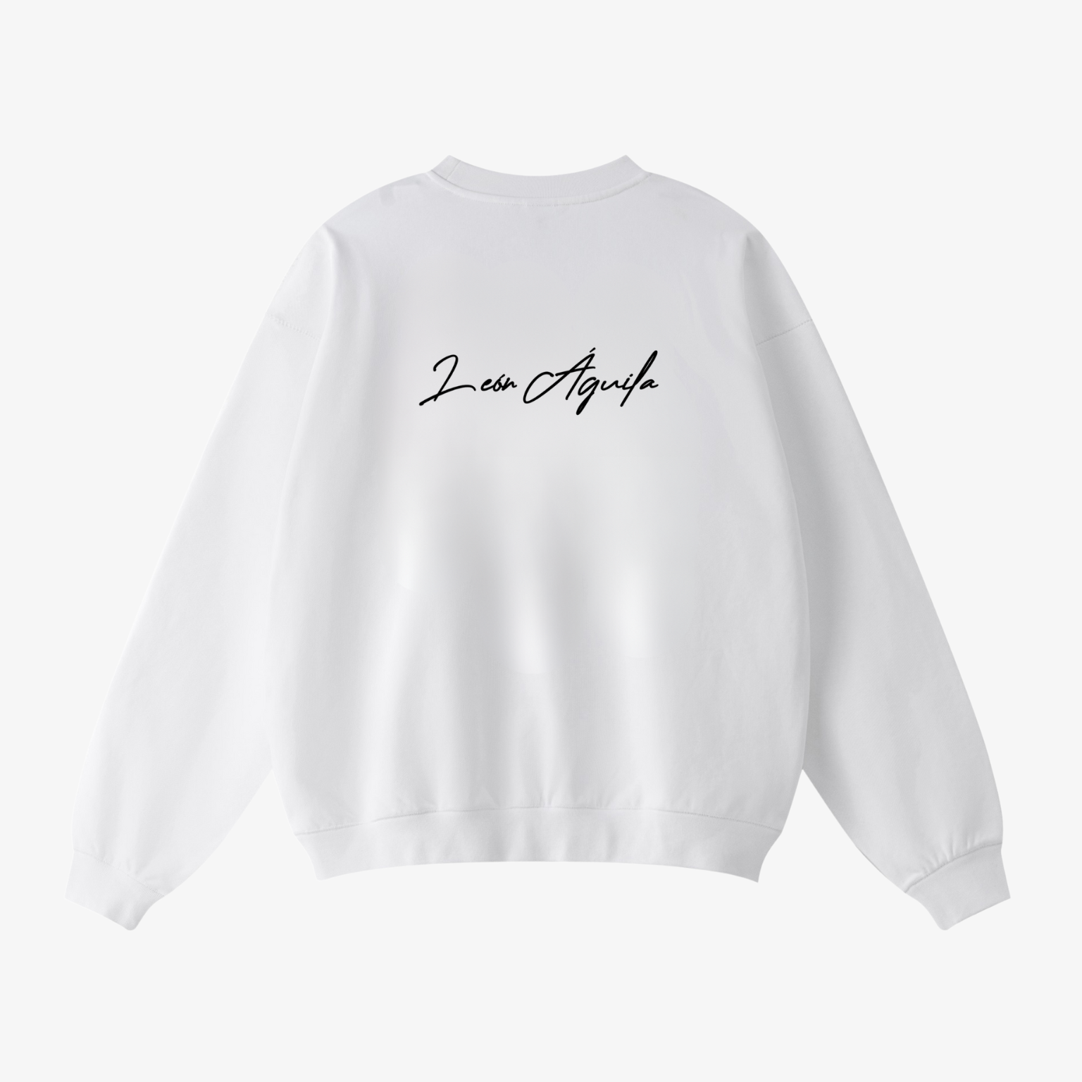 White Signature Sweater