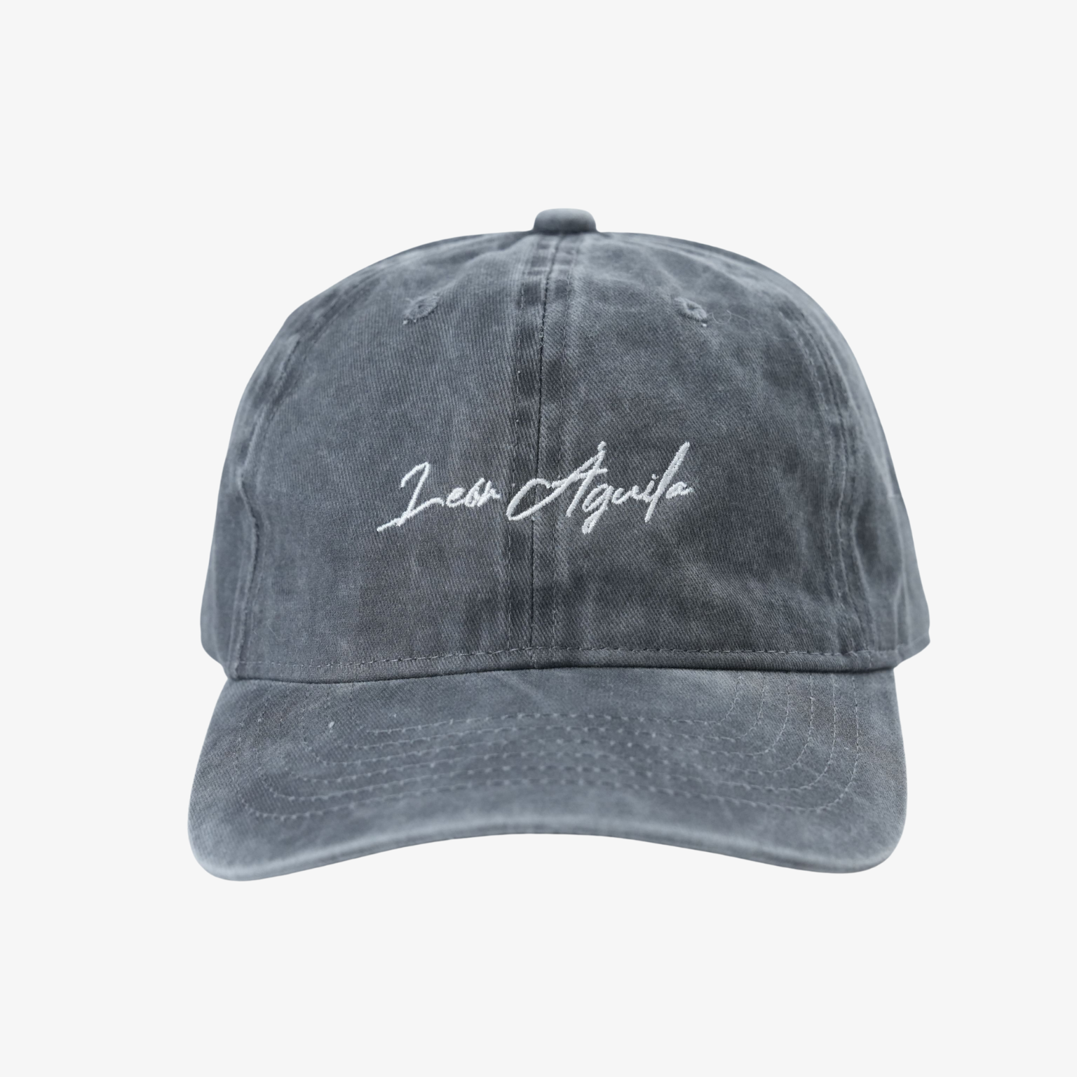 Gray Signature Baseball Cap