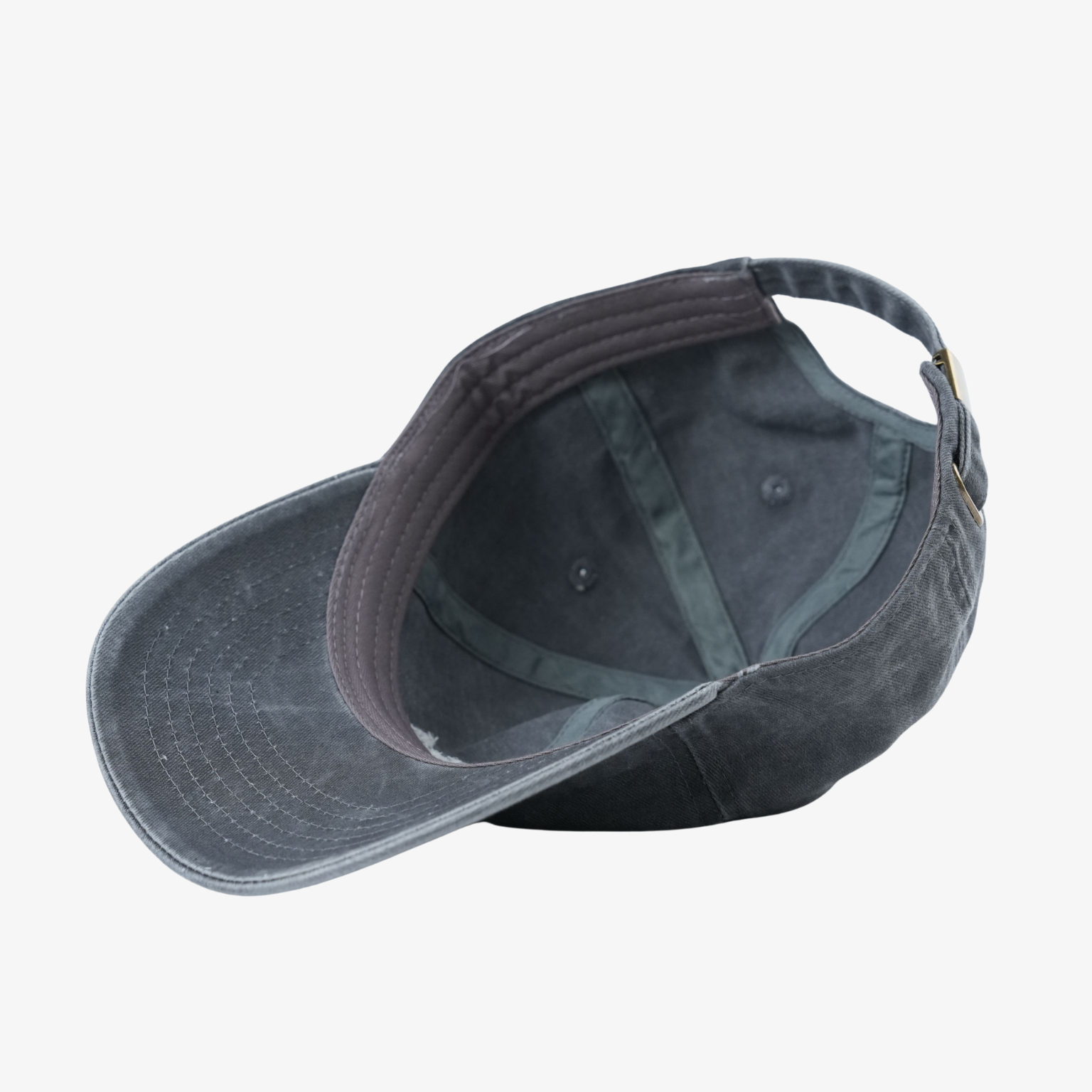 Gray Signature Baseball Cap