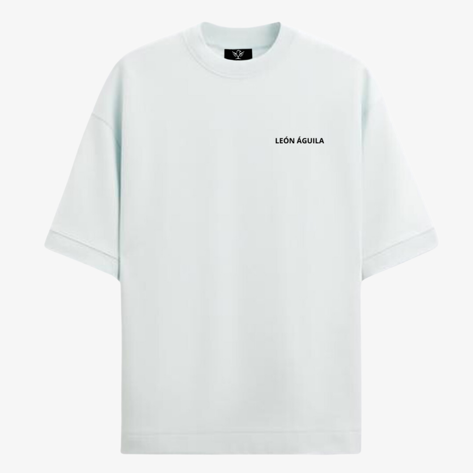 Turquoise Tee with print