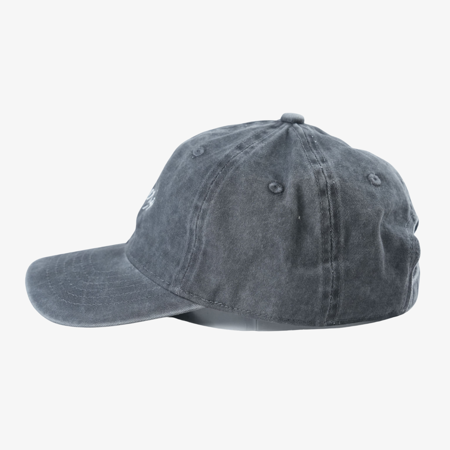 Gray Signature Baseball Cap