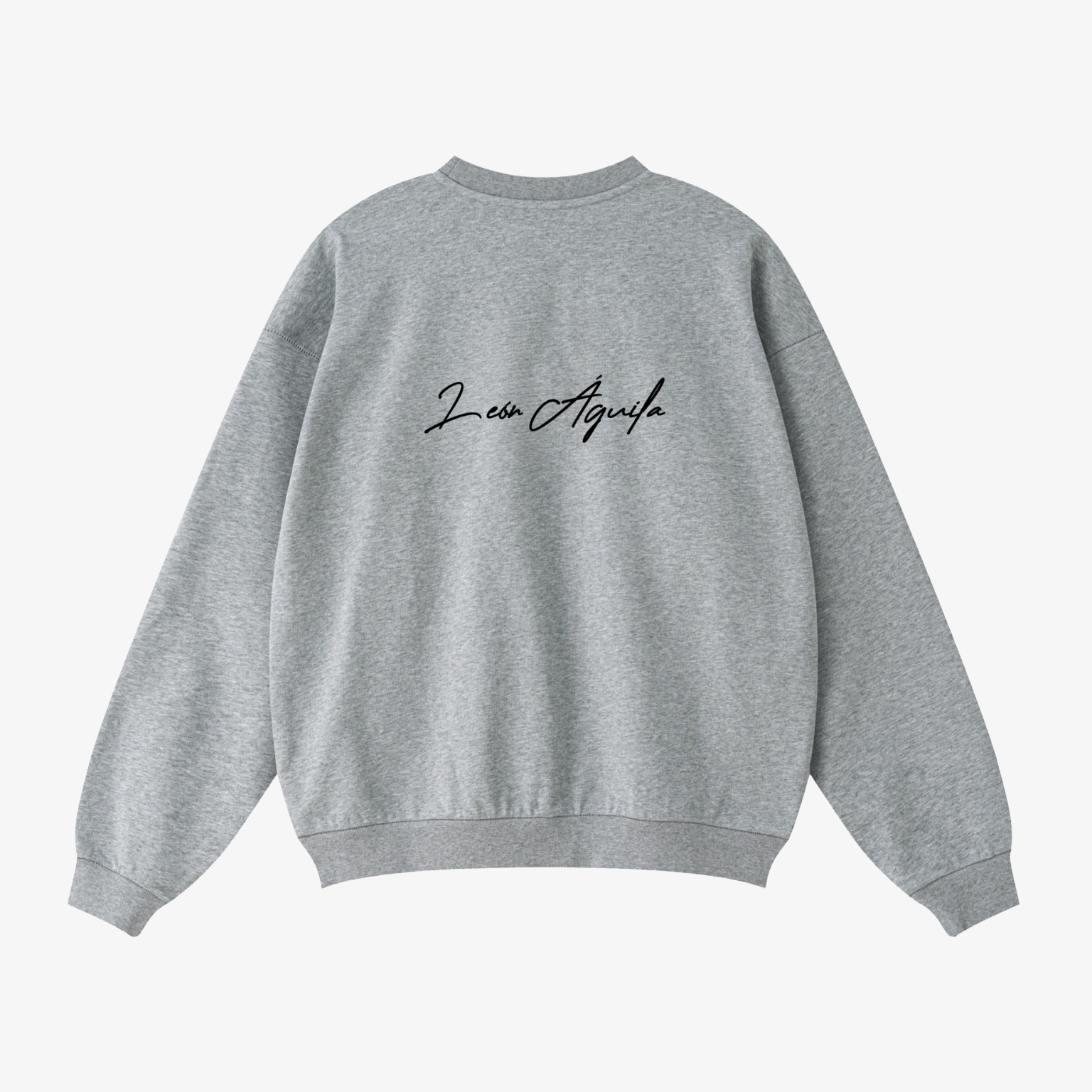 Gray Signature sweater