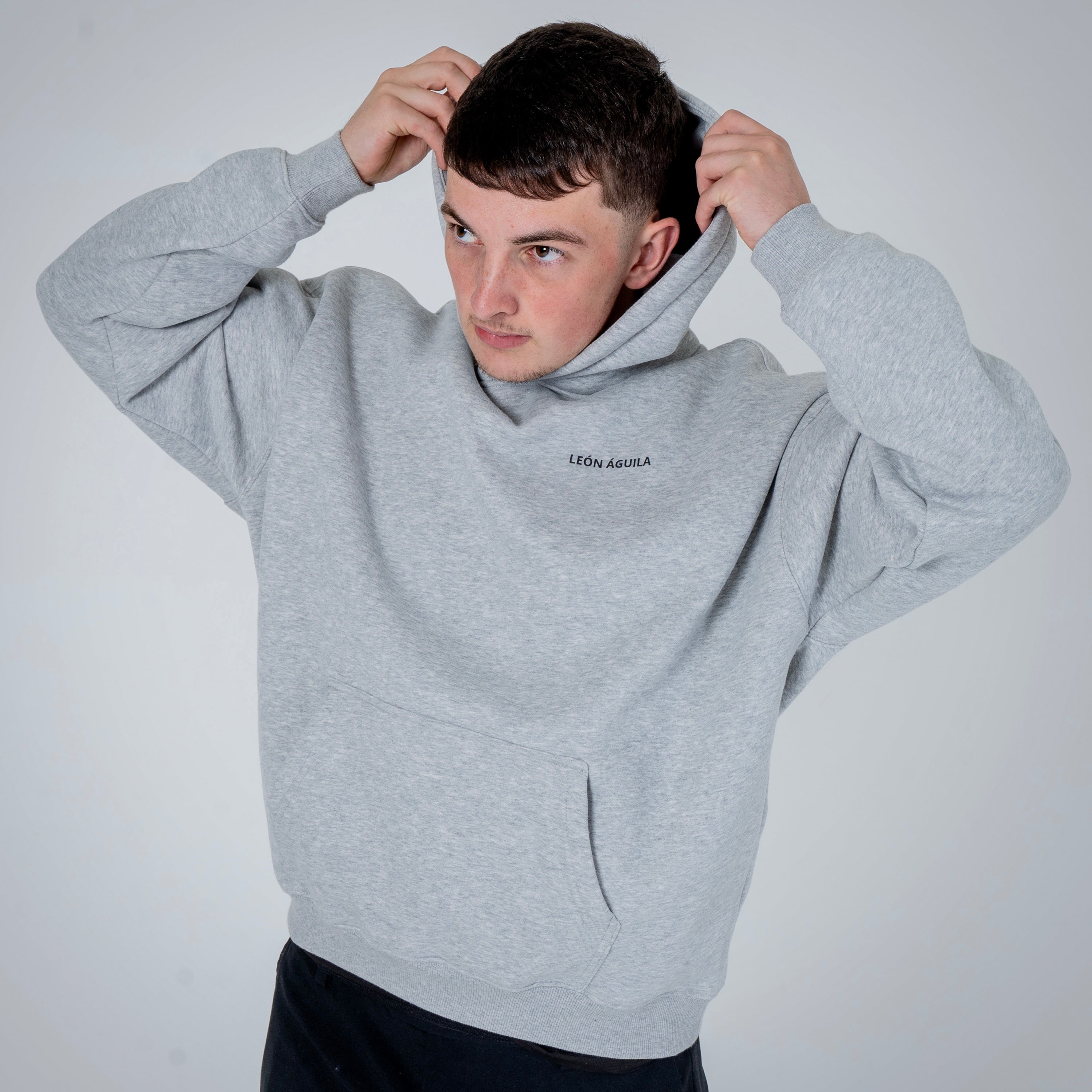 Gray Signature hoodie