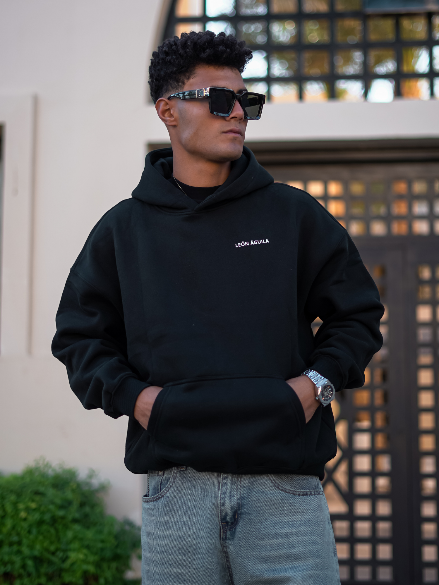 Black Signature Hoodie
